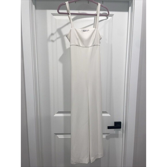 Alexander Wang Woman’s White Jumpsuit Size 2 - Picture 1 of 8